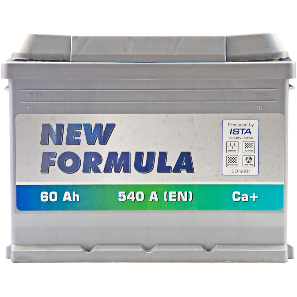 Акумулятор автомобільний NEW FORMULA 60Ah Ев (-/+) 540EN (5602204249) - фото 3 Акумулятор автомобільний NEW FORMULA 60Ah Ев (-/+) 540EN (5602204249) - фото 3