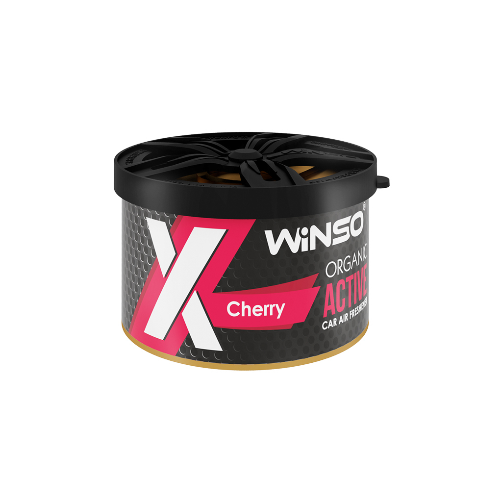 Ароматизатор для автомобіля WINSO Organic X Active Cherry (533670) Ароматизатор для автомобіля WINSO Organic X Active Cherry (533670)