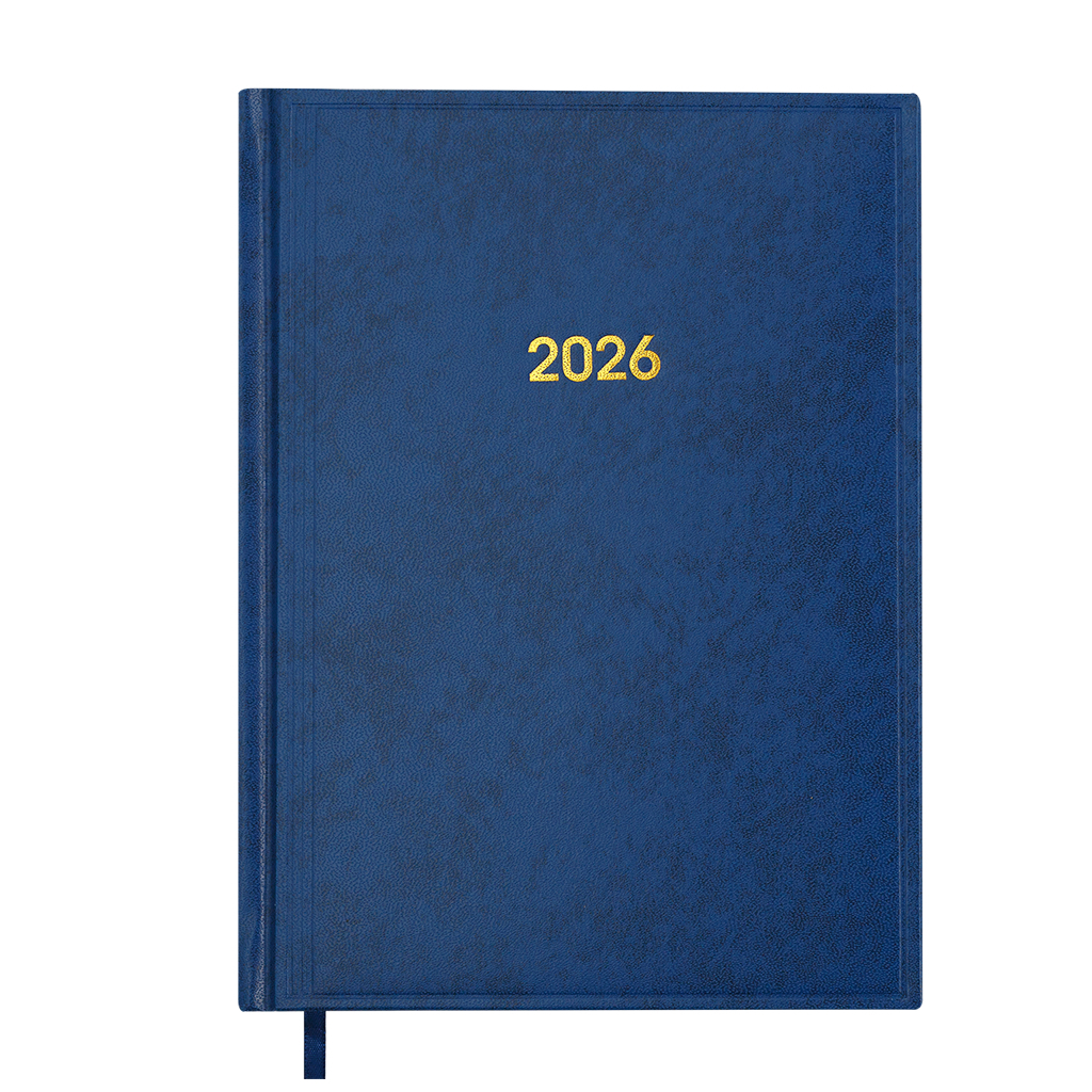Тижневик Buromax датований 2026 BASE А5 синій (BM.2108-02) Тижневик Buromax датований 2026 BASE А5 синій (BM.2108-02)