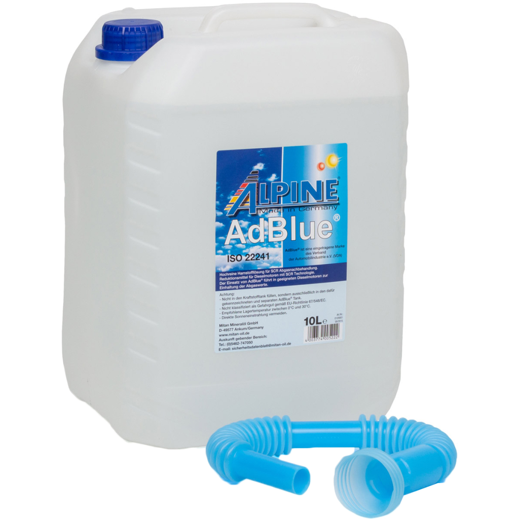 Присадка автомобільна Alpine AdBlue ISO 22 241 - 10л (9004-10) Присадка автомобільна Alpine AdBlue ISO 22 241 - 10л (9004-10)