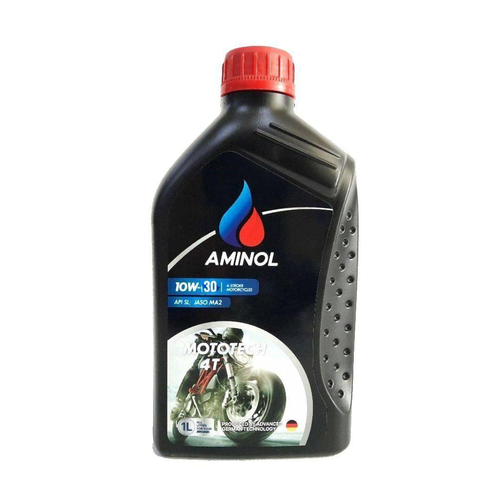 Моторна олива Aminol Mototech 4T 10W30 1л (AM160415) - фото 1
