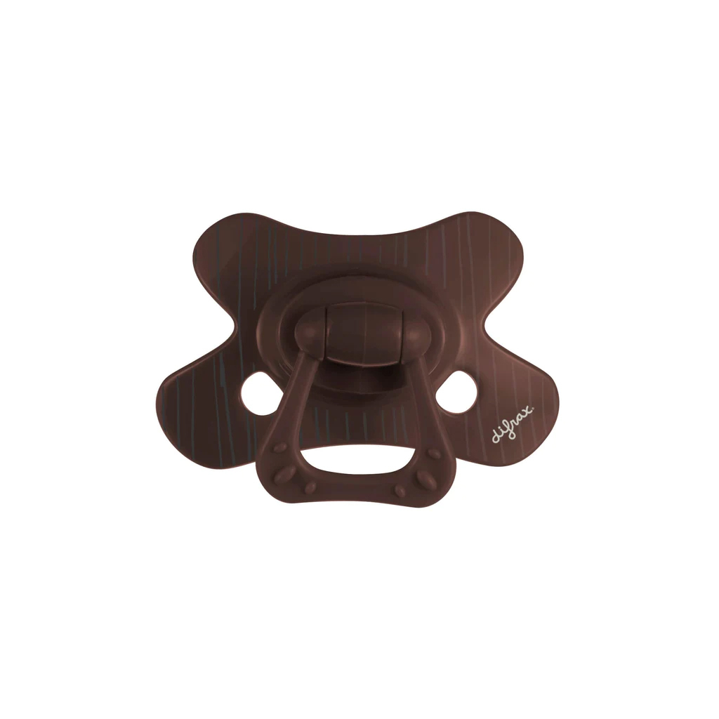 Пустушка Difrax Natural, 20+ міс (803 Chocolate_lines) - фото 1