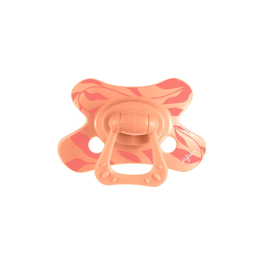 Пустушка Difrax Natural, 20+ міс (803 Peachy_leafs) - фото 1