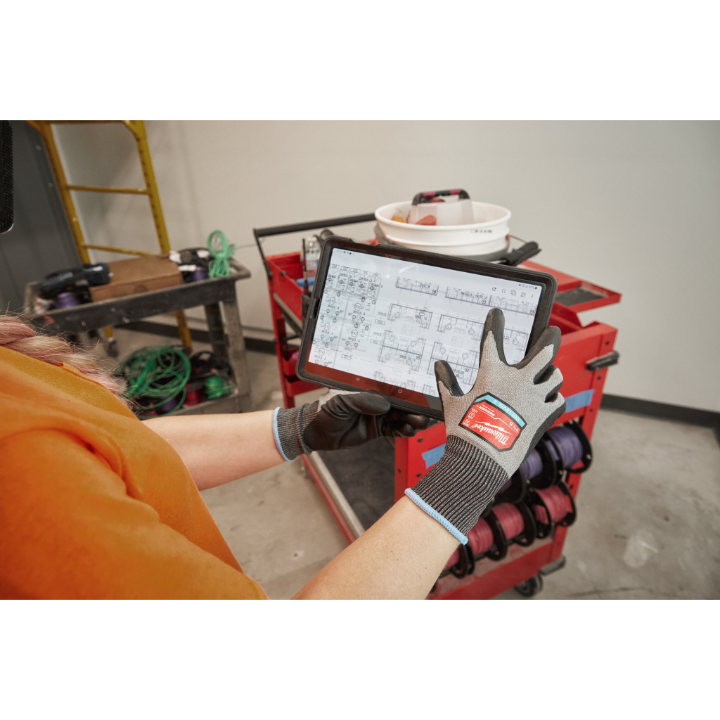 Захисні рукавиці Milwaukee захисні Hi-Dex 2/B, 9/L (4932480493) - фото 3 Захисні рукавиці Milwaukee захисні Hi-Dex 2/B, 9/L (4932480493) - фото 3