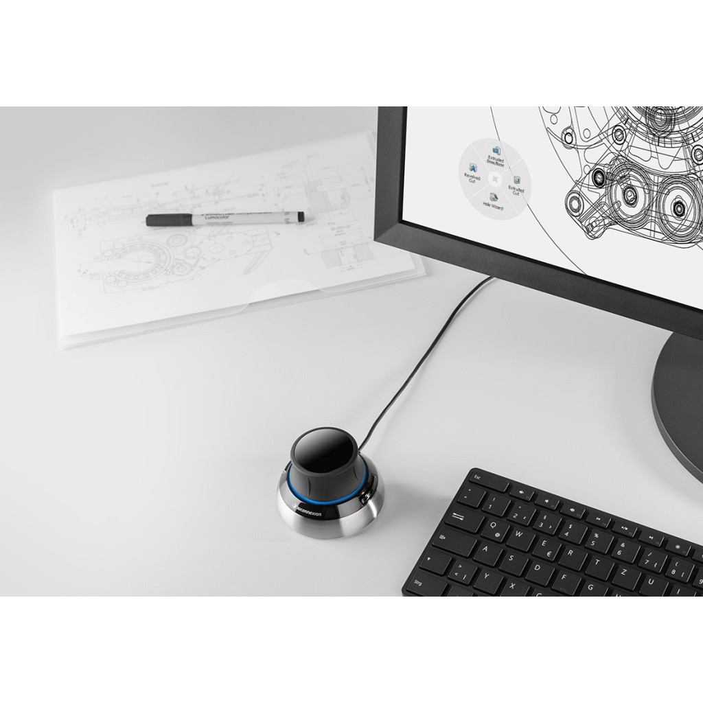 Мишка 3DConnexion SpaceMouse Compact (3DX-700059) - фото 4 Мишка 3DConnexion SpaceMouse Compact (3DX-700059) - фото 4