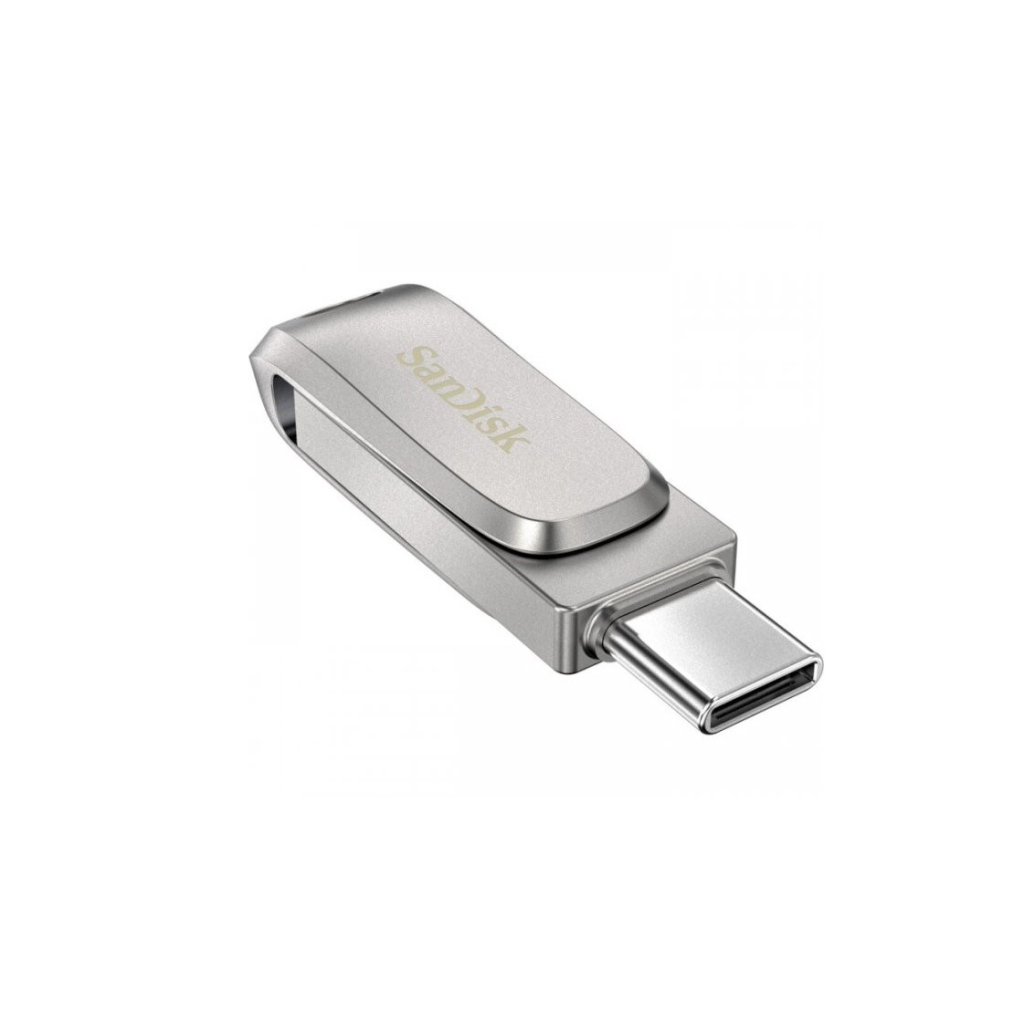 USB флеш накопичувач SanDisk 256GB Ultra Dual Drive Luxe USB 3.1 + Type-C (SDDDC4-256G-G46) - фото 2 USB флеш накопичувач SanDisk 256GB Ultra Dual Drive Luxe USB 3.1 + Type-C (SDDDC4-256G-G46) - фото 2