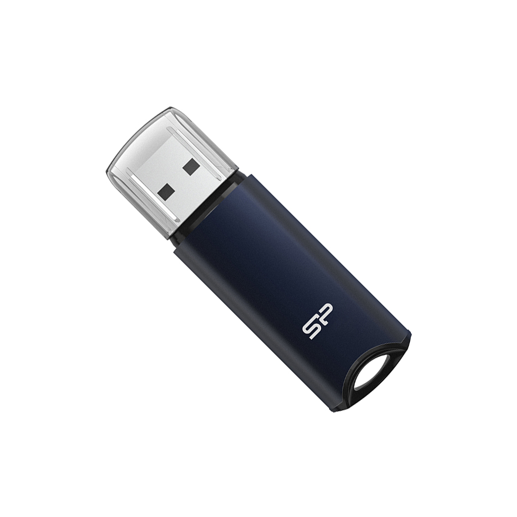 USB флеш накопичувач Silicon Power 64GB Marvel M02 Aluminum Blue USB 3.2 (SP064GBUF3M02V1B) - фото 1 USB флеш накопичувач Silicon Power 64GB Marvel M02 Aluminum Blue USB 3.2 (SP064GBUF3M02V1B) - фото 1