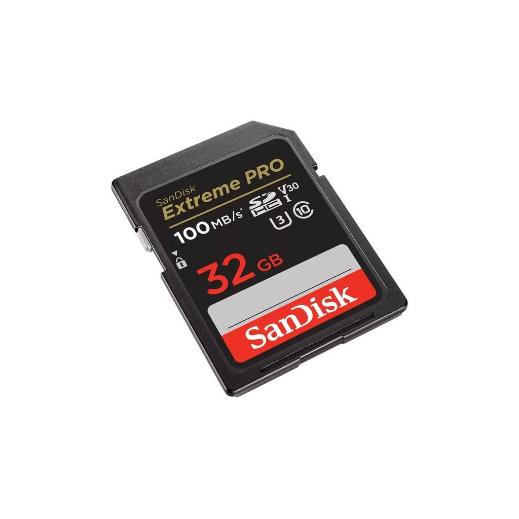 Карта пам'яті SanDisk 32GB SD class 10 UHS-I U3 V30 Extreme PRO (SDSDXXO-032G-GN4IN) - фото 3 Карта пам'яті SanDisk 32GB SD class 10 UHS-I U3 V30 Extreme PRO (SDSDXXO-032G-GN4IN) - фото 3