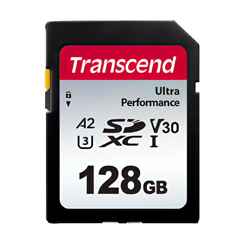 Карта пам'яті Transcend 128GB SD class 10 UHS-I U3 4K (TS128GSDC340S) - фото 1 Карта пам'яті Transcend 128GB SD class 10 UHS-I U3 4K (TS128GSDC340S) - фото 1