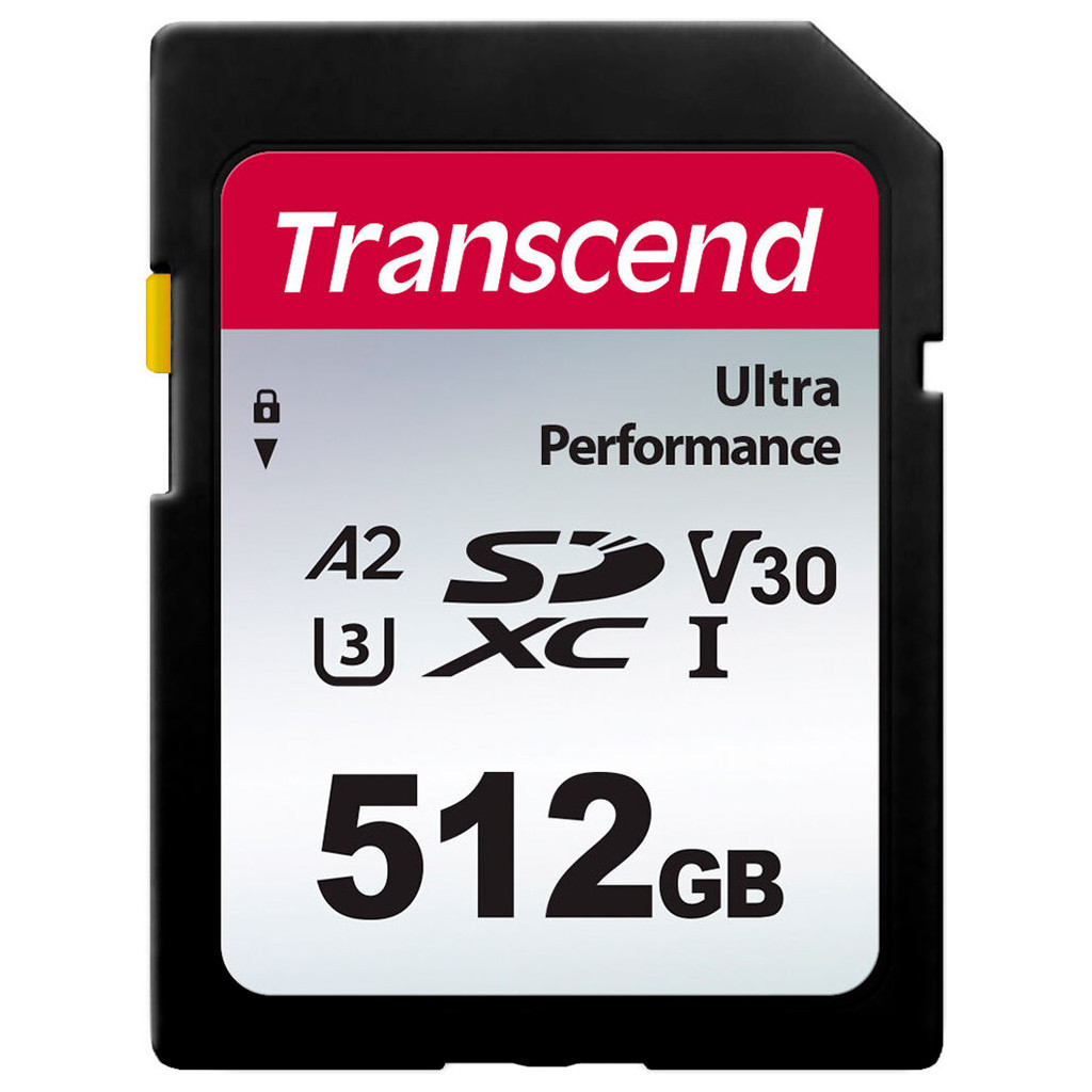 Карта пам'яті Transcend 512GB SD class 10 UHS-I U3 4K (TS512GSDC340S) - фото 1 Карта пам'яті Transcend 512GB SD class 10 UHS-I U3 4K (TS512GSDC340S) - фото 1