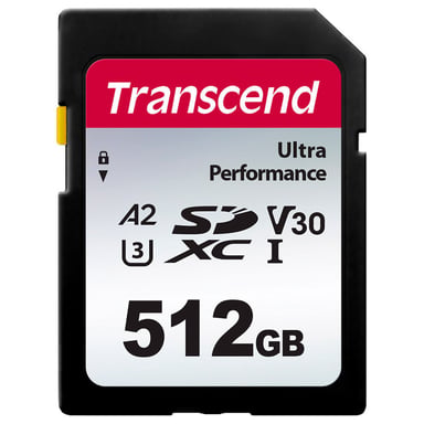 Карта пам'яті Transcend 512GB SD class 10 UHS-I U3 4K (TS512GSDC340S) - фото 1