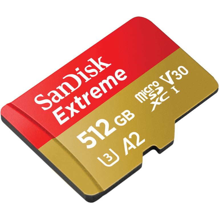 Карта пам'яті SanDisk 512GB microSD class 10 UHS-I U3 V30 Extreme (SDSQXAV-512G-GN6MA) - фото 3