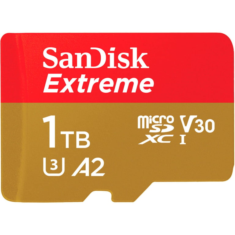 Карта пам'яті SanDisk 1TB microSD class 10 UHS-I U3 V30 Extreme (SDSQXAV-1T00-GN6MA) - фото 2