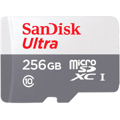 Карта пам'яті SanDisk 256GB microSDXC class 10 UHS-I Ultra (SDSQUNR-256G-GN3MN) - фото 1