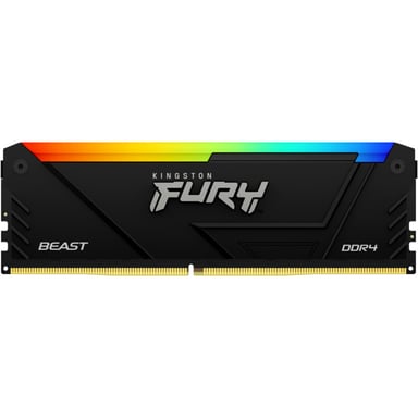 Модуль пам'яті для комп'ютера DDR4 16GB 3600 MHz Beast RGB Kingston Fury (ex.HyperX) (KF436C18BB2A/16) - фото 1