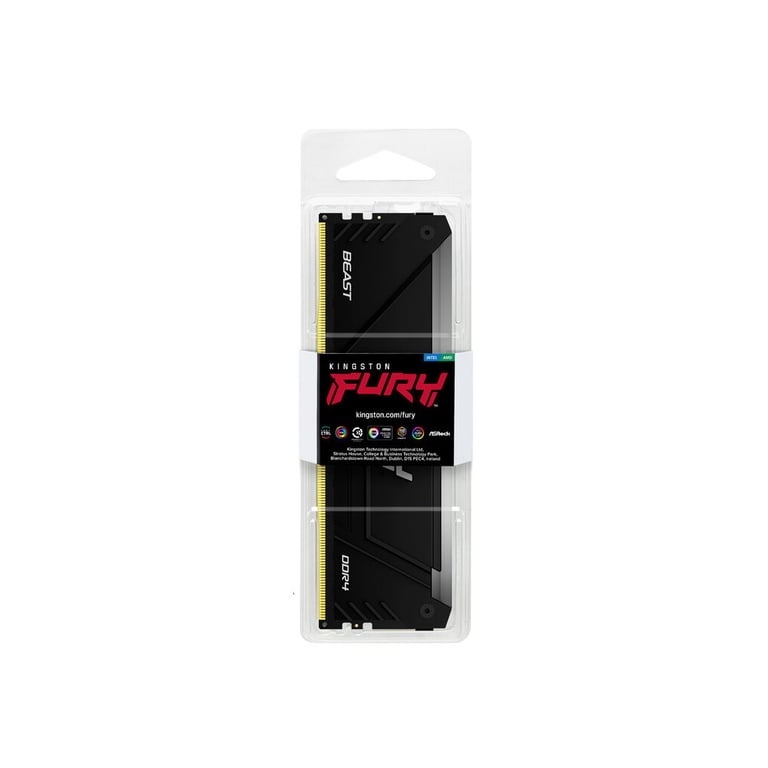 Модуль пам'яті для комп'ютера DDR4 16GB 3600 MHz Beast RGB Kingston Fury (ex.HyperX) (KF436C18BB2A/16) - фото 5