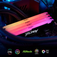 Модуль пам'яті для комп'ютера DDR4 32GB 3200 MHz Beast RGB Kingston Fury (ex.HyperX) (KF432C16BB2A/32) - фото 7