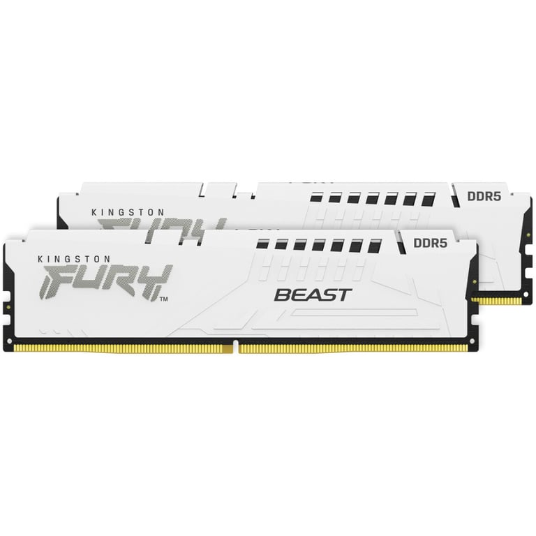 Модуль пам'яті для комп'ютера DDR5 64GB (2x32GB) 5600 MHz Beast White EXPO Kingston Fury (ex.HyperX) (KF556C36BWEK2-64) - фото 3