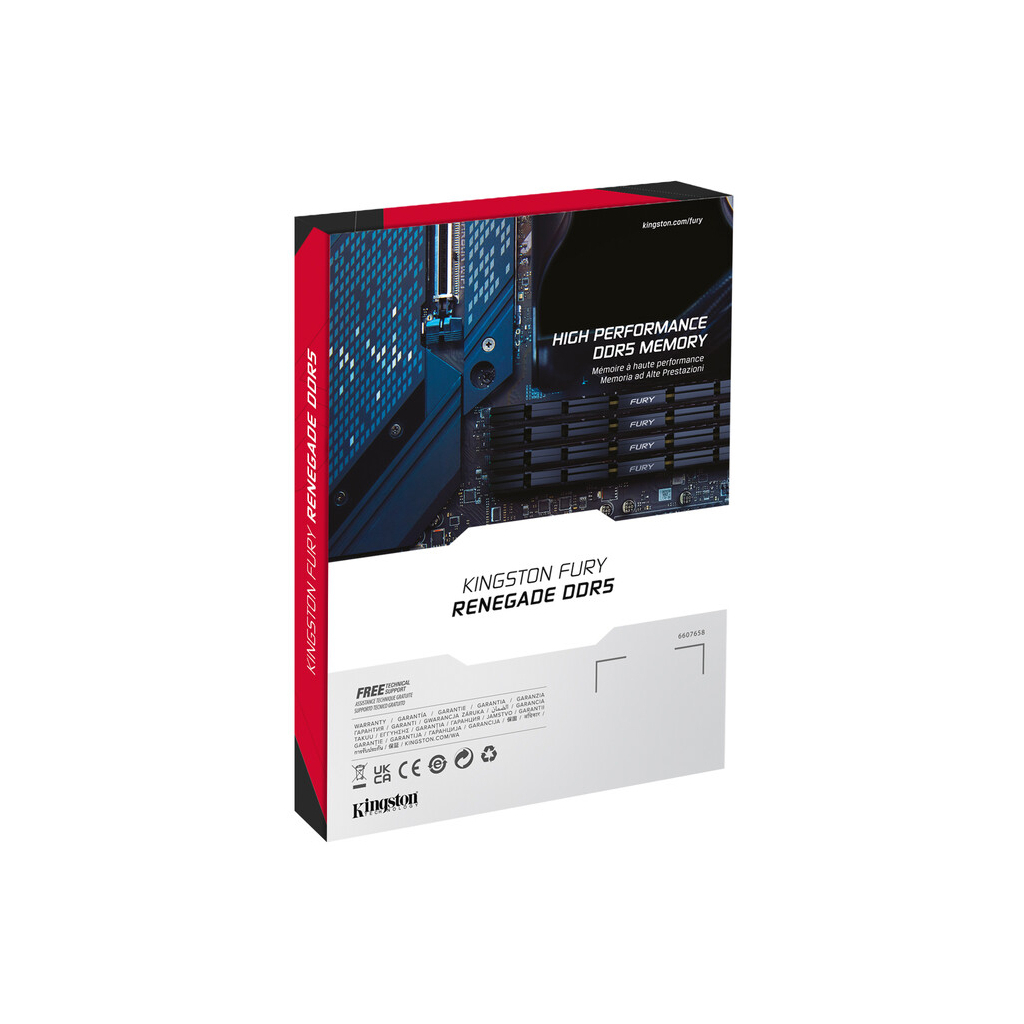 Модуль пам'яті для комп'ютера DDR5 96GB (2x48GB) 6000 MHz Renegade Silver XMP Kingston Fury (ex.HyperX) (KF560C32RSK2-96) - фото 6 Модуль пам'яті для комп'ютера DDR5 96GB (2x48GB) 6000 MHz Renegade Silver XMP Kingston Fury (ex.HyperX) (KF560C32RSK2-96) - фото 6