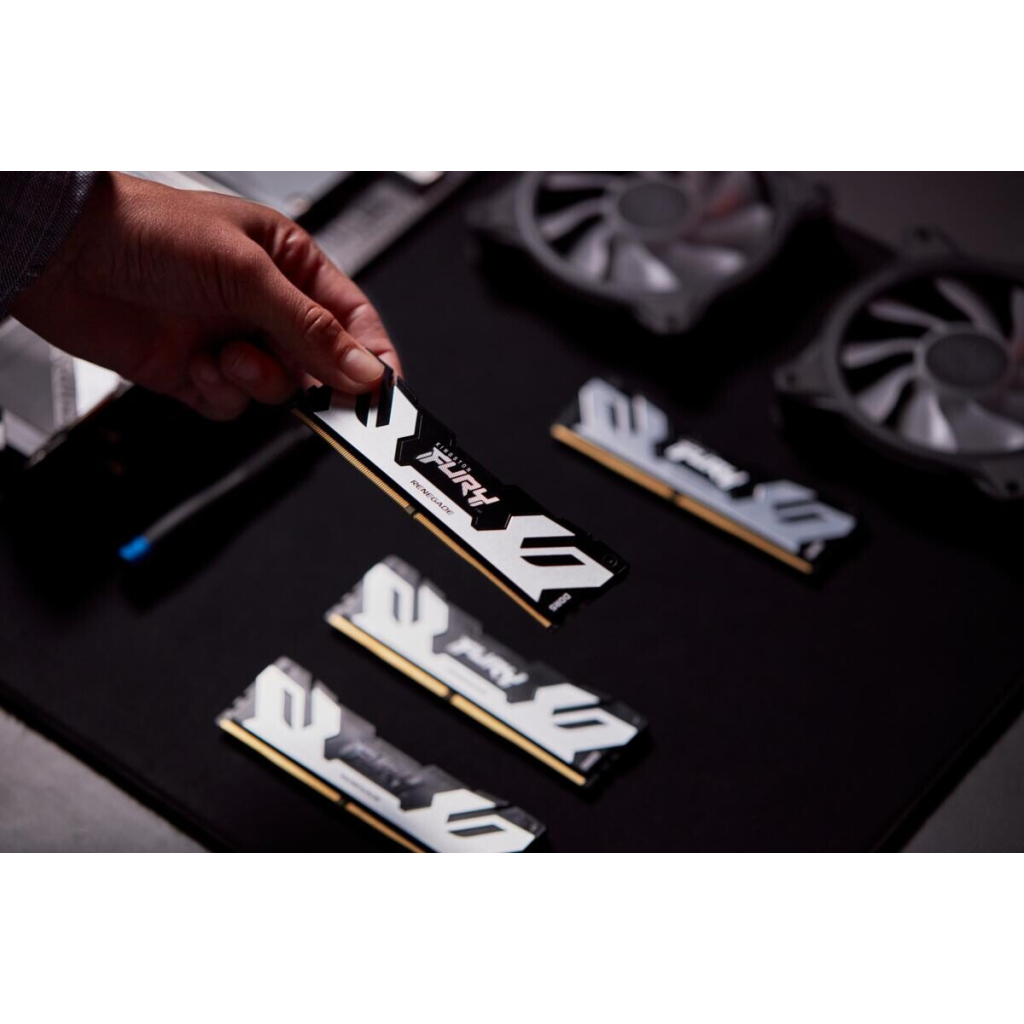 Модуль пам'яті для комп'ютера DDR5 96GB (2x48GB) 6000 MHz Renegade Silver XMP Kingston Fury (ex.HyperX) (KF560C32RSK2-96) - фото 8 Модуль пам'яті для комп'ютера DDR5 96GB (2x48GB) 6000 MHz Renegade Silver XMP Kingston Fury (ex.HyperX) (KF560C32RSK2-96) - фото 8