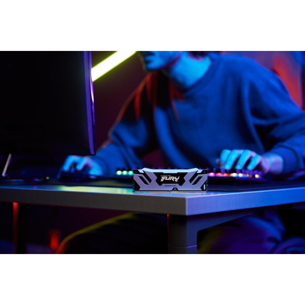 Модуль пам'яті для комп'ютера DDR5 96GB (2x48GB) 6000 MHz Renegade Silver XMP Kingston Fury (ex.HyperX) (KF560C32RSK2-96) - фото 9 Модуль пам'яті для комп'ютера DDR5 96GB (2x48GB) 6000 MHz Renegade Silver XMP Kingston Fury (ex.HyperX) (KF560C32RSK2-96) - фото 9