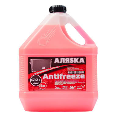Антифриз Аляsка -30 G12+ червоний 5л (9005) - фото 1
