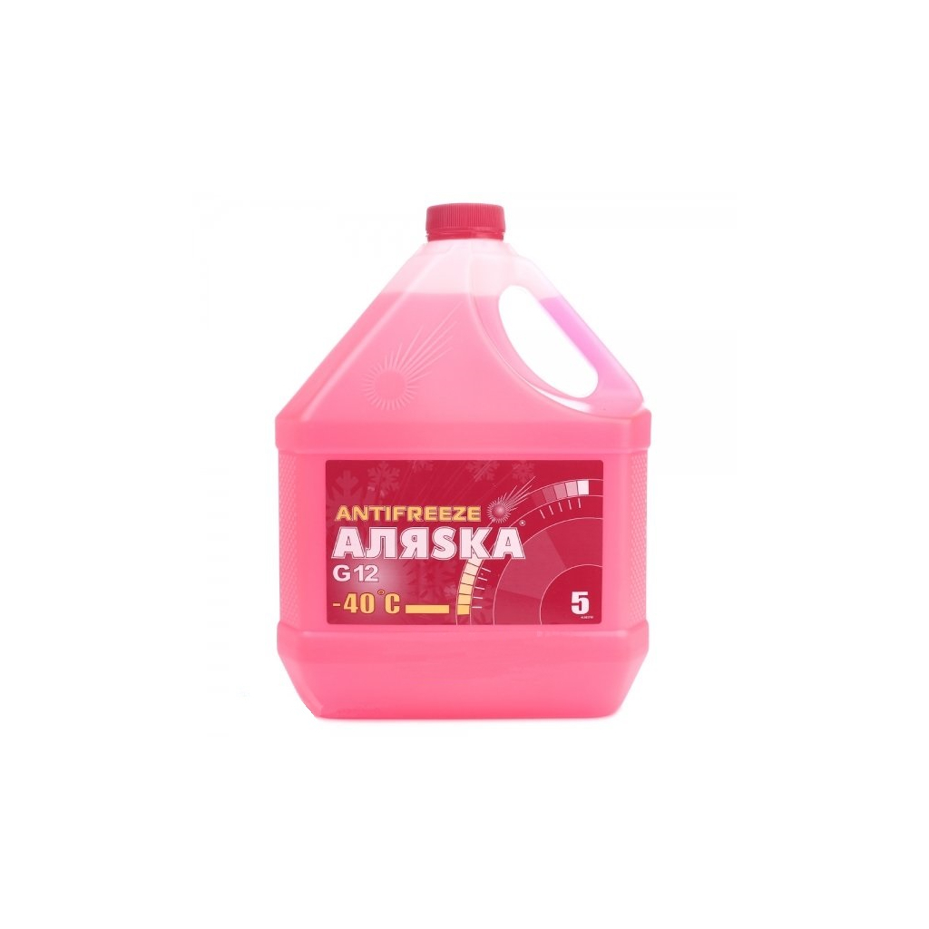 Антифриз Аляsка -40 G12 червоний 5л (5527) Антифриз Аляsка -40 G12 червоний 5л (5527)