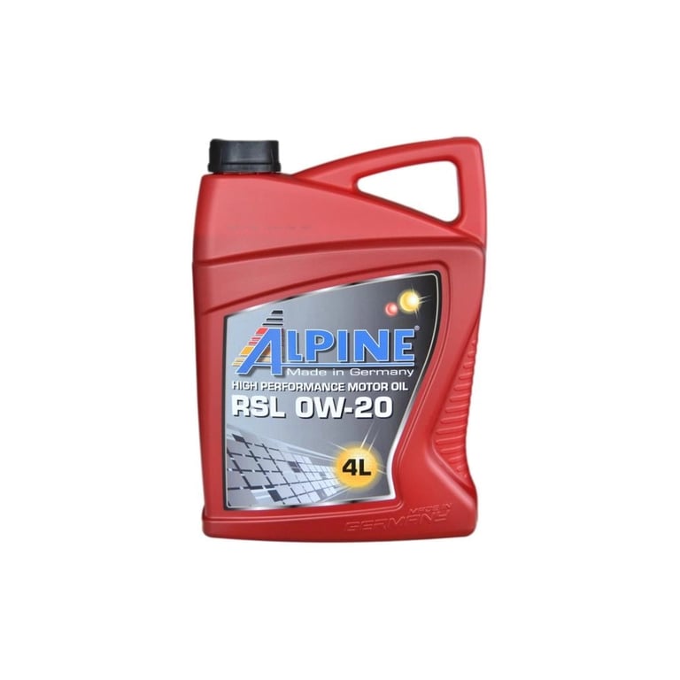 Моторна олива Alpine 0W-20 RSL 4л (0195-4)