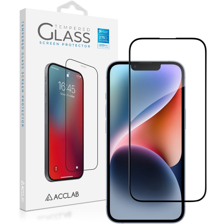 Скло захисне ACCLAB Full Glue Apple iPhone 14 (1283126541957) - фото 7