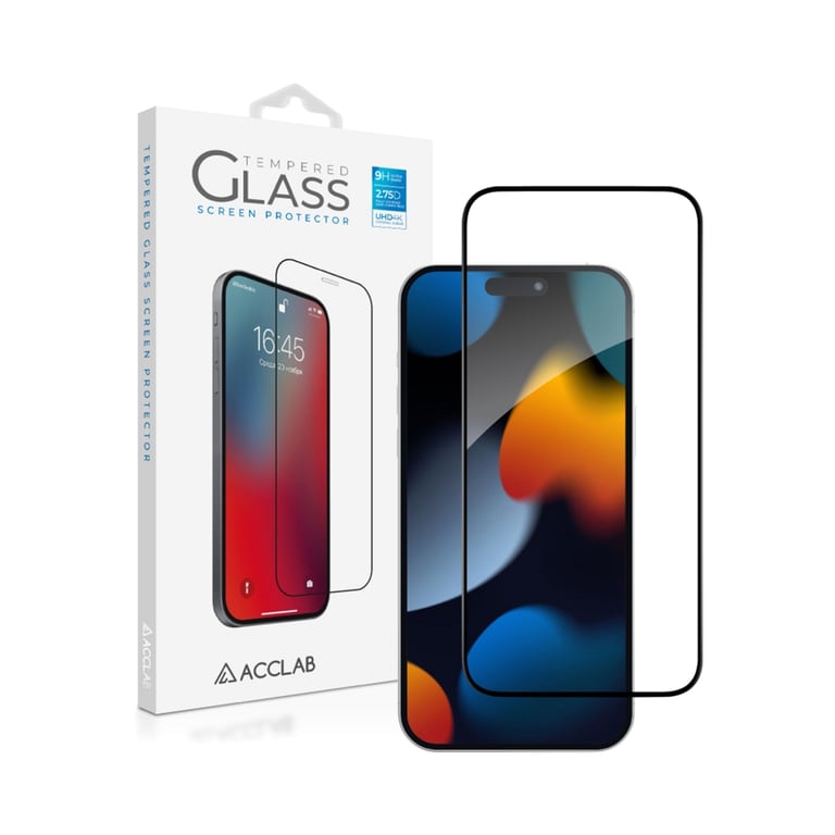 Скло захисне ACCLAB Full Glue Apple iPhone 15 (1283126575228) - фото 2