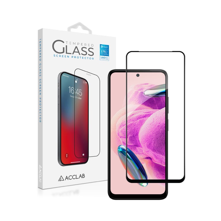 Скло захисне ACCLAB Full Glue Xiaomi Redmi Note 12S (1283126564987) - фото 2