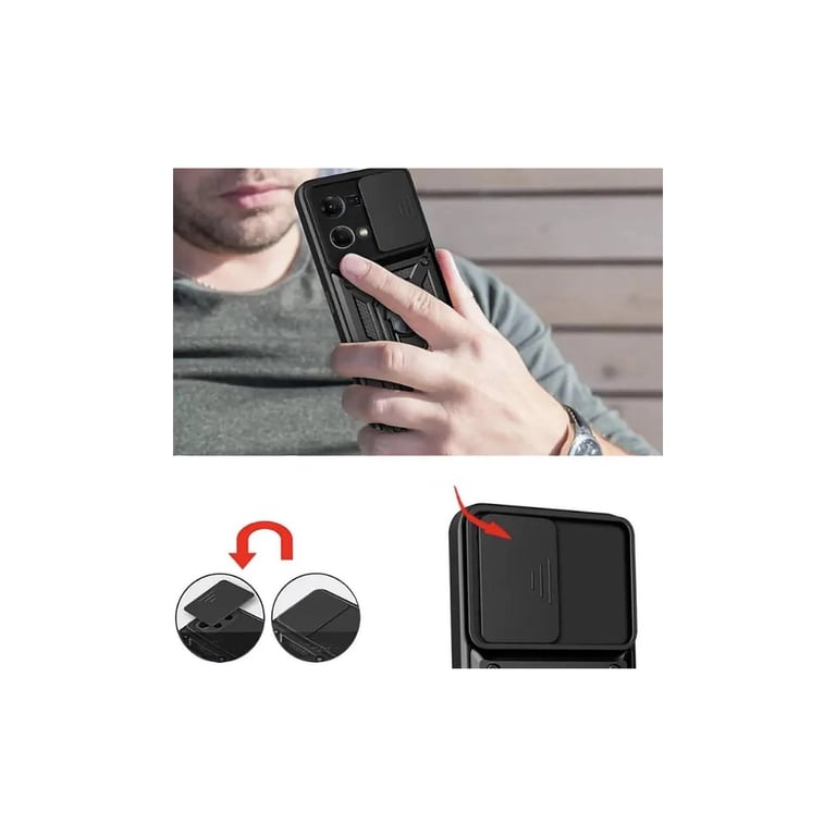 Чохол до мобільного телефона BeCover Military Infinix Smart 7 (X6515) / 7 HD (X6516) Black (710138) - фото 5
