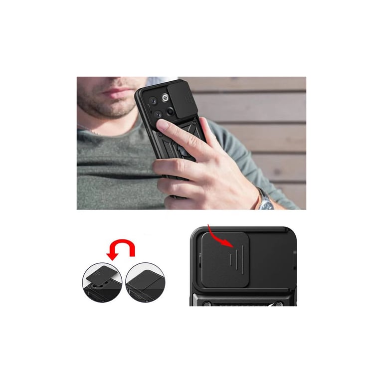 Чохол до мобільного телефона BeCover Military OnePlus Ace 2 Black (710137) - фото 4