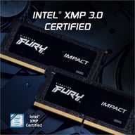 Модуль пам'яті для ноутбука SoDIMM DDR5 64GB (2x32GB) 5600 MHz FURY Impact Kingston Fury (ex.HyperX) (KF556S40IBK2-64) - фото 4