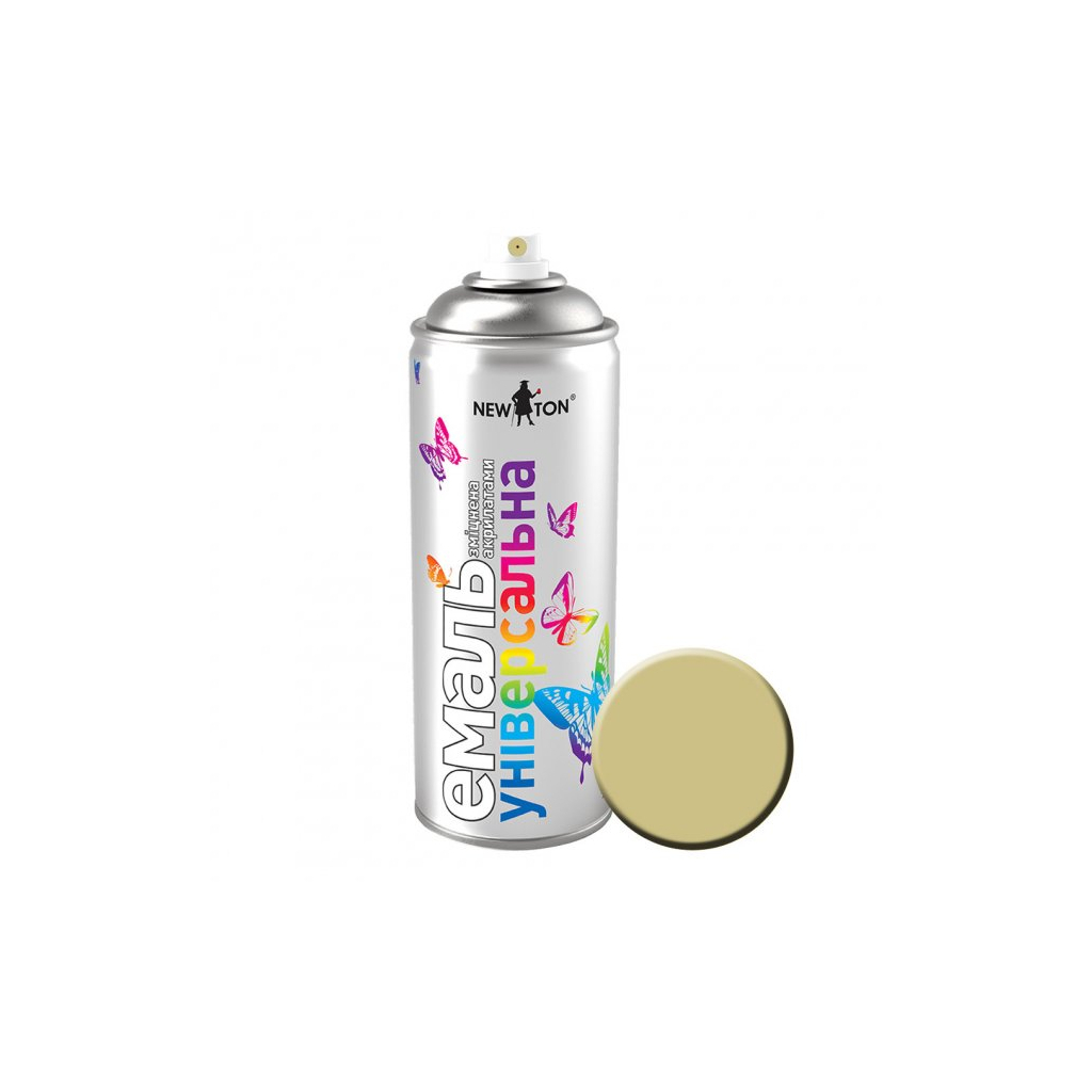 Аерозольна фарба для автомобіля New Ton універсальна 1001 бежевий мат, 400 мл (11947) - фото 1 Аерозольна фарба для автомобіля New Ton універсальна 1001 бежевий мат, 400 мл (11947) - фото 1