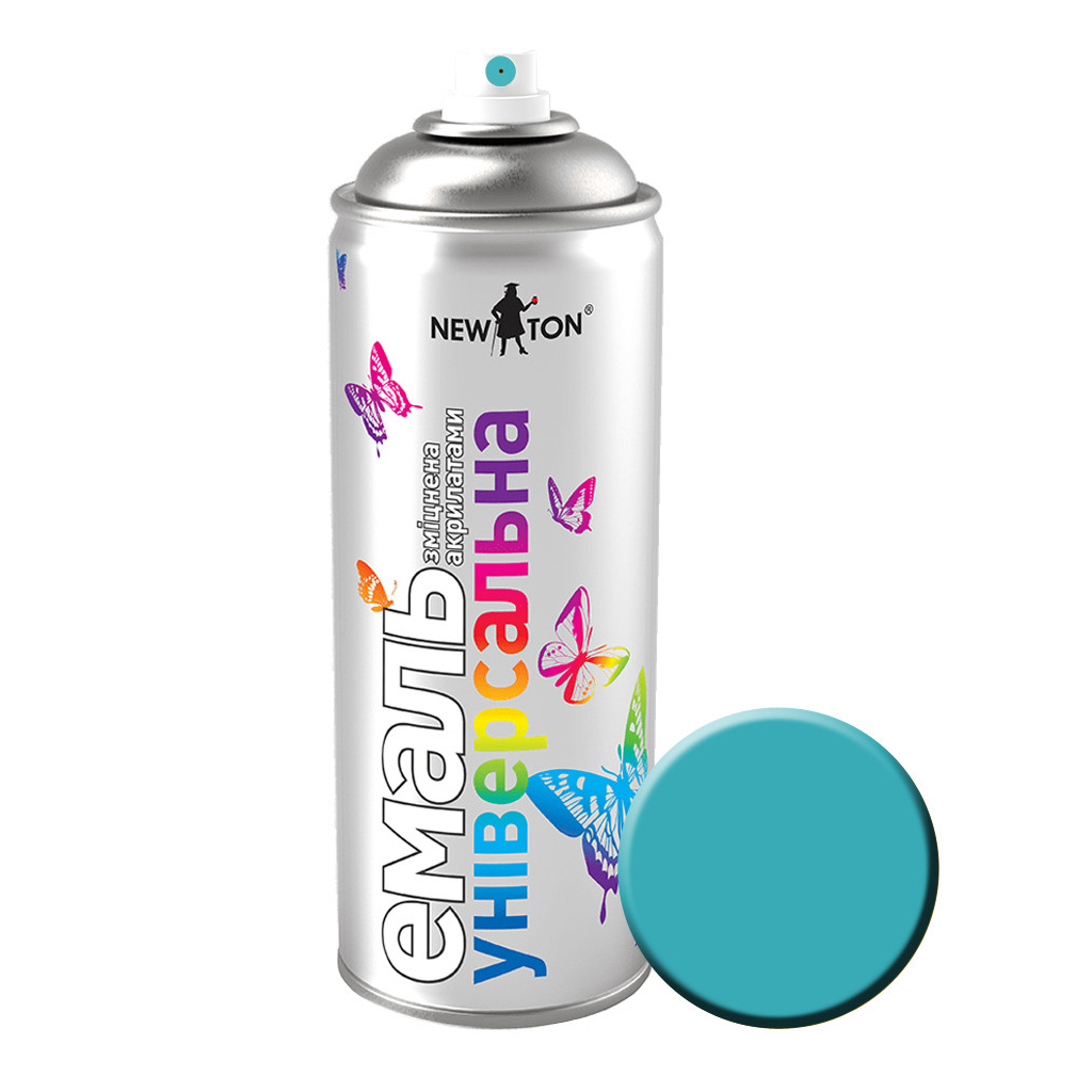 Аерозольна фарба для автомобіля New Ton універсальна 5021 м.хвиля, 400 мл (221) - фото 1 Аерозольна фарба для автомобіля New Ton універсальна 5021 м.хвиля, 400 мл (221) - фото 1