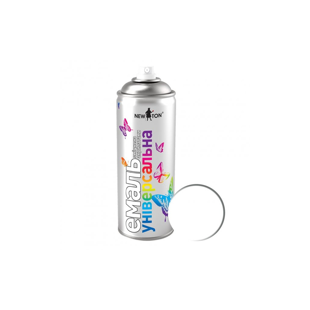 Аерозольна фарба для автомобіля New Ton універсальна 9003 сн.білий, 400 мл (235) - фото 1 Аерозольна фарба для автомобіля New Ton універсальна 9003 сн.білий, 400 мл (235) - фото 1
