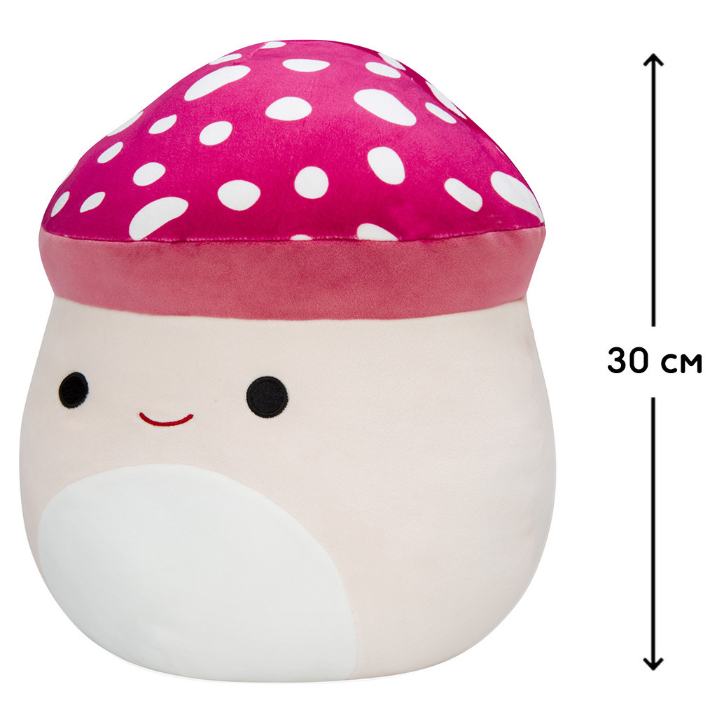 М'яка іграшка Squishmallows Гриб Малькольм 30 см (SQCR04168) - фото 5 М'яка іграшка Squishmallows Гриб Малькольм 30 см (SQCR04168) - фото 5