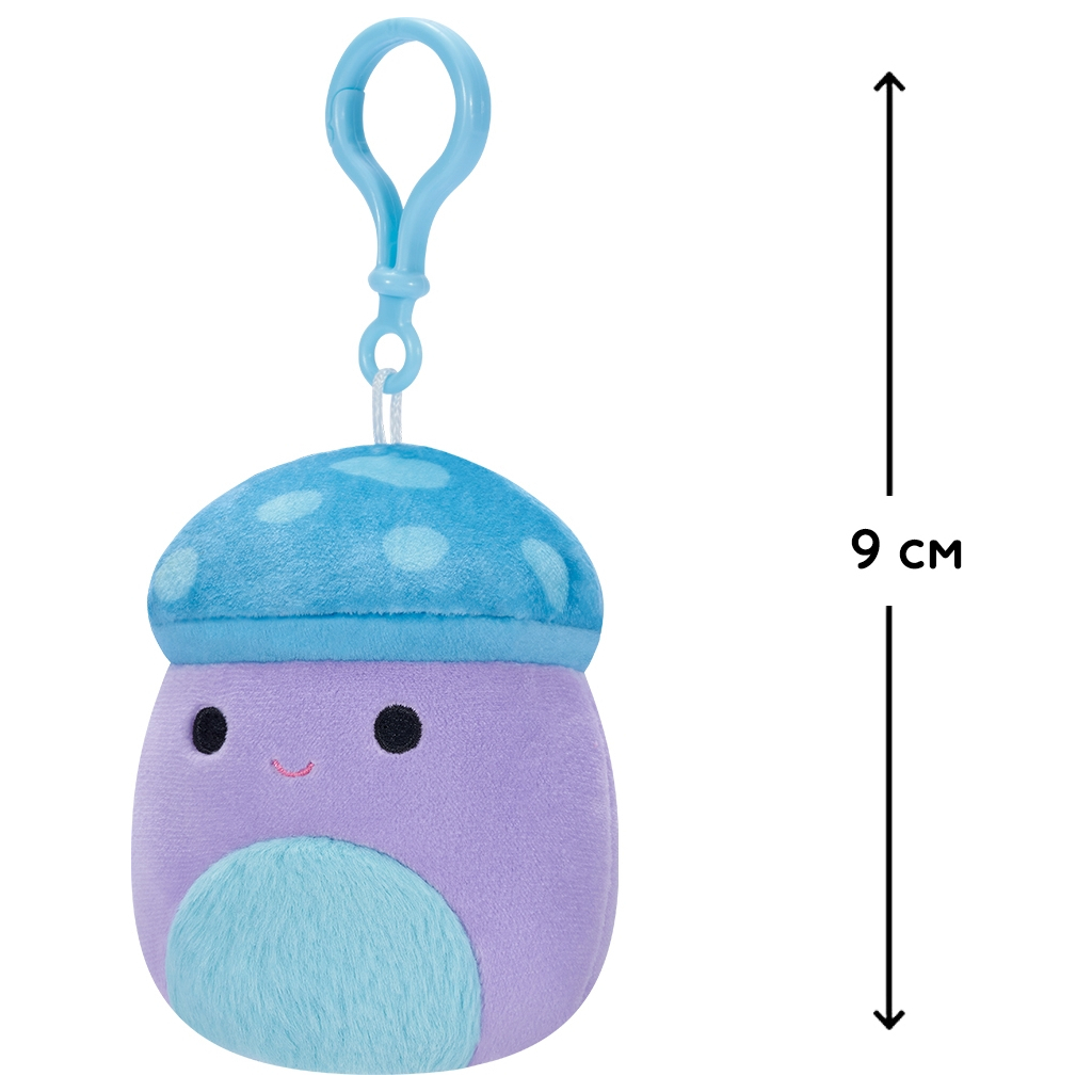 М'яка іграшка Squishmallows на кліпсі – Гриб Пайл 9 см (SQCP00149) - фото 4 М'яка іграшка Squishmallows на кліпсі – Гриб Пайл 9 см (SQCP00149) - фото 4