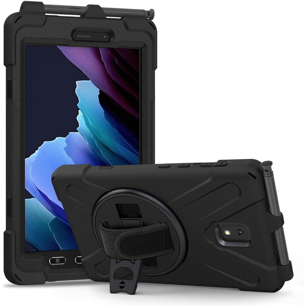 Чохол до планшета BeCover Heavy Duty Case Samsung Galaxy Tab Active 3 SM-T570/SM-T575/SM-T577 8" Black (710047) - фото 1