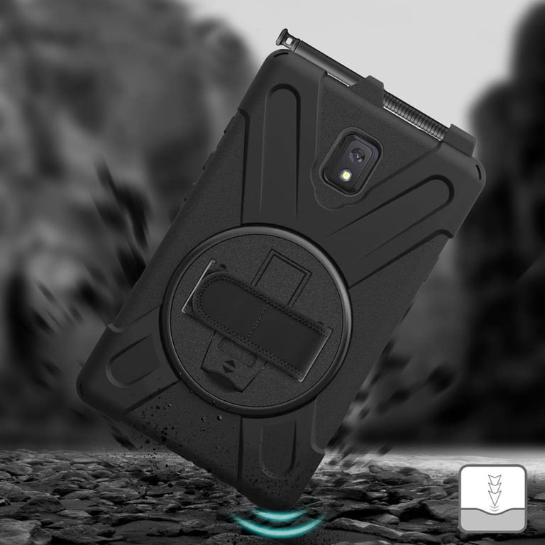 Чохол до планшета BeCover Heavy Duty Case Samsung Galaxy Tab Active 3 SM-T570/SM-T575/SM-T577 8" Black (710047) - фото 2