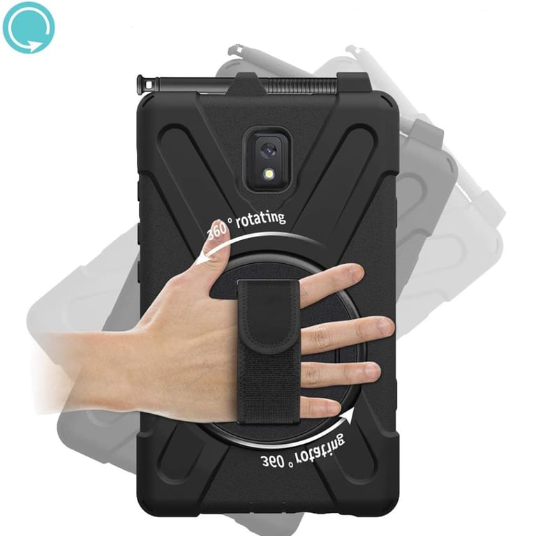 Чохол до планшета BeCover Heavy Duty Case Samsung Galaxy Tab Active 3 SM-T570/SM-T575/SM-T577 8" Black (710047) - фото 3