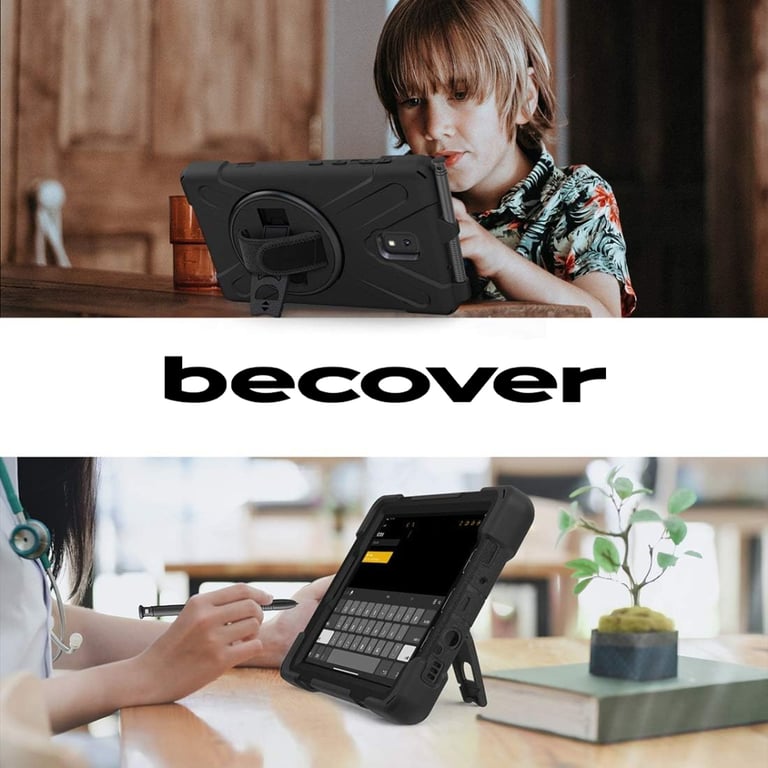 Чохол до планшета BeCover Heavy Duty Case Samsung Galaxy Tab Active 3 SM-T570/SM-T575/SM-T577 8" Black (710047) - фото 4
