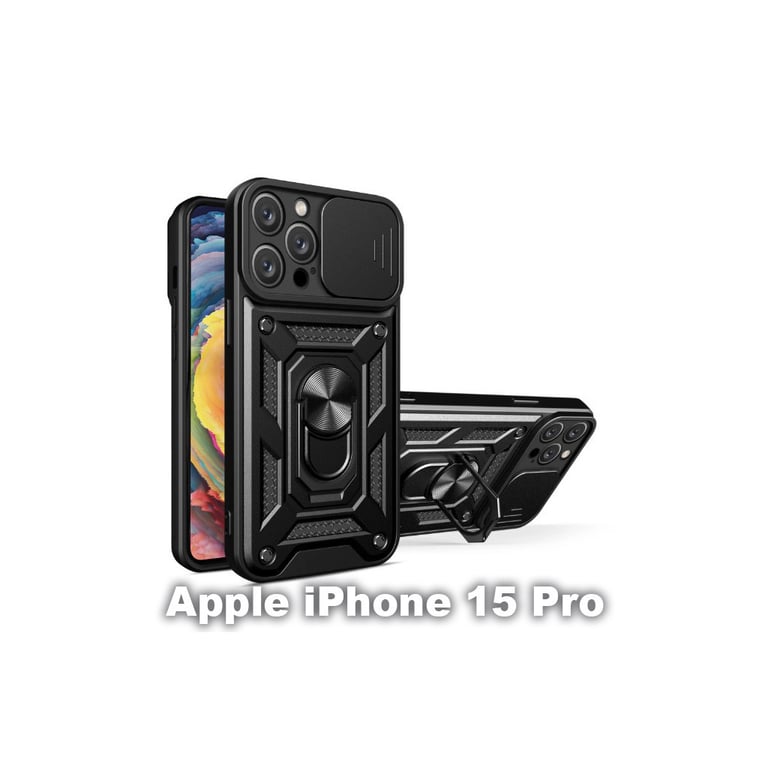 Чохол до мобільного телефона BeCover Military Apple iPhone 15 Pro Black (709953) - фото 1