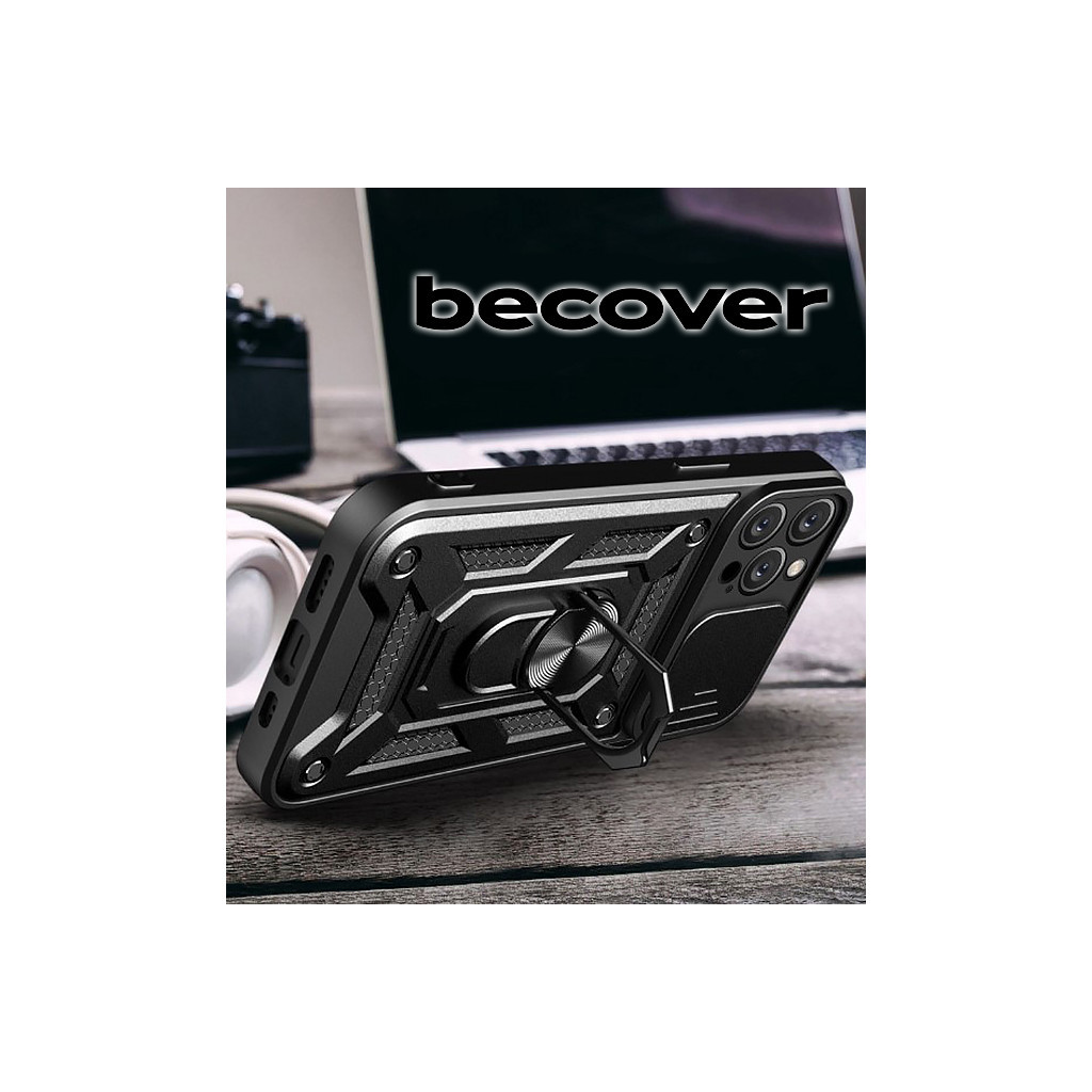 Чохол до мобільного телефона BeCover Military Apple iPhone 15 Pro Black (709953) - фото 3 Чохол до мобільного телефона BeCover Military Apple iPhone 15 Pro Black (709953) - фото 3