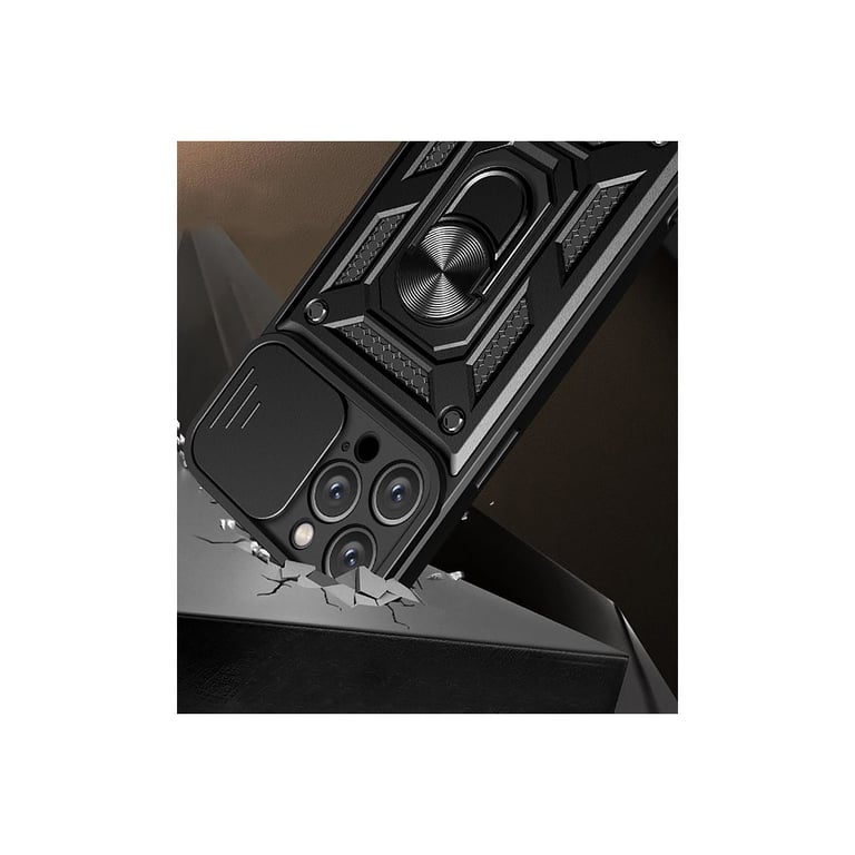 Чохол до мобільного телефона BeCover Military Apple iPhone 15 Pro Black (709953) - фото 4