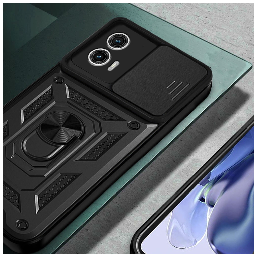 Чохол до мобільного телефона BeCover Military Motorola Moto G73 Black (709982) - фото 3 Чохол до мобільного телефона BeCover Military Motorola Moto G73 Black (709982) - фото 3