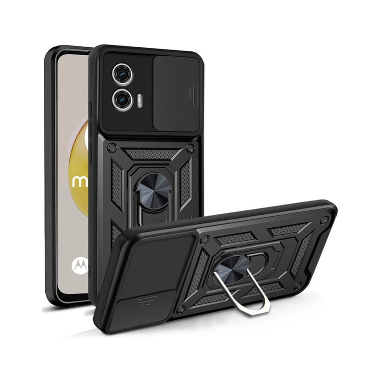 Чохол до мобільного телефона BeCover Military Motorola Moto G73 Black (709982) - фото 6