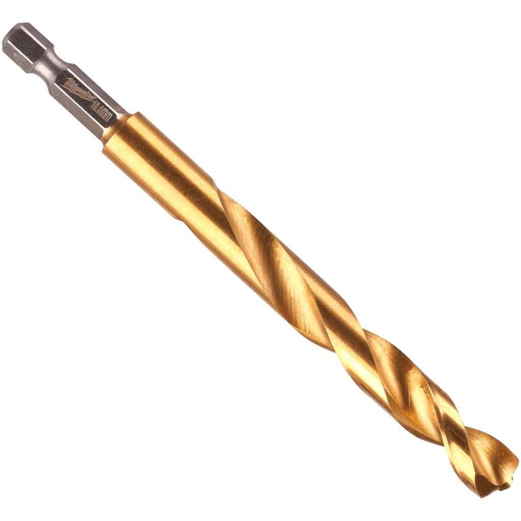 Свердло Milwaukee по металу RedHEX HSS-G TiN, 10,0 мм (48894723) - фото 1