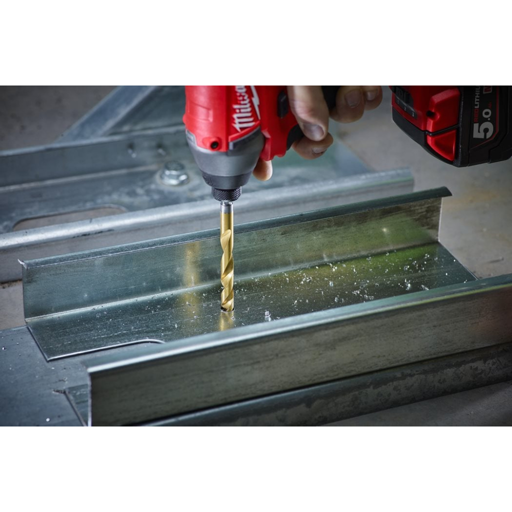 Свердло Milwaukee по металу RedHEX HSS-G TiN, 4,0 мм, (2шт) (48894708) - фото 4 Свердло Milwaukee по металу RedHEX HSS-G TiN, 4,0 мм, (2шт) (48894708) - фото 4